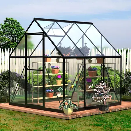 6x6 FT Small Heavy Duty Green House for Outside