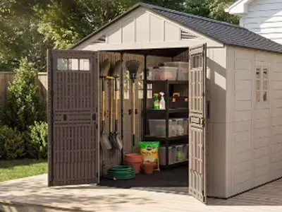 how to choose the right storage shed size banner